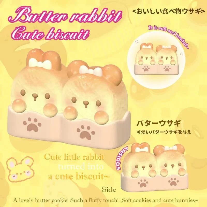 Butter Rabbit Cute Biscuit